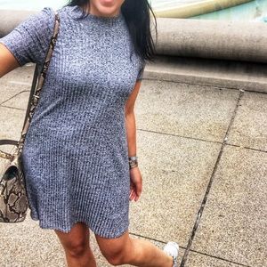 BCBGeneration Grey Mini Dress